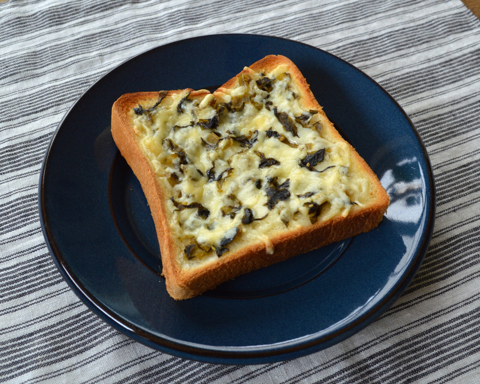 高菜チーズトースト作り方